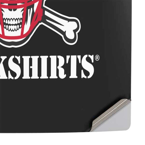 University of Nebraska Blackshirts PS5 Pro Console Skin